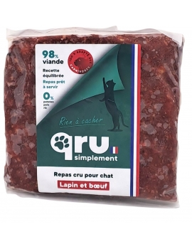 RAW Lapin / Boeuf 450gr