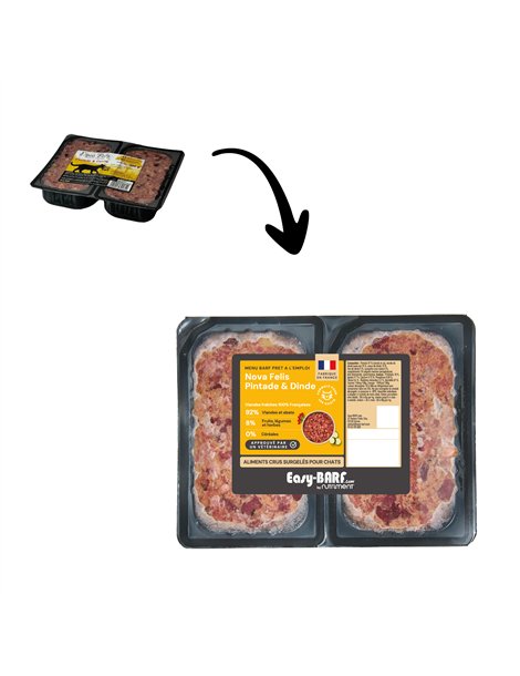 Nova Felis Pintade & Dinde 500g