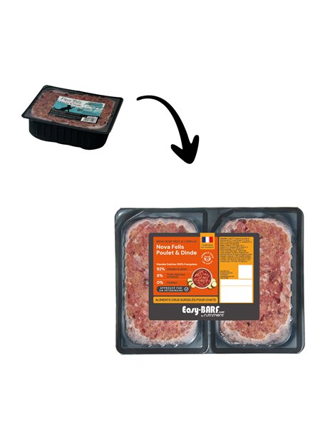 Nova Felis Poulet & Dinde 500g