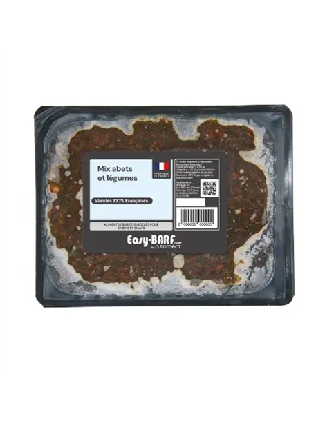 Mix Légumes & abats 1kg