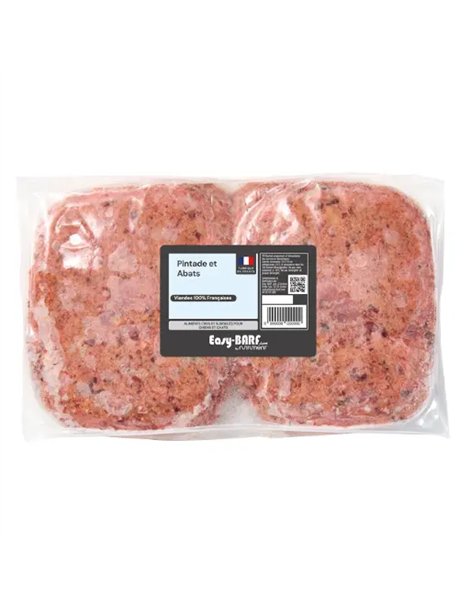 RAW Pintade & abats 2Kg