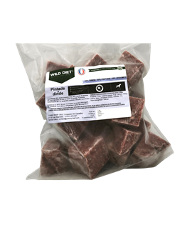 Wild Diet Pintade/Dinde cubes 1kg (chiens