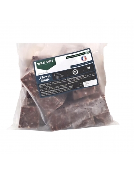 WD Cheval / Dinde cubes 1kg (chats)